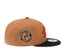 New Era Houston Colts 45s - MARRON / NARANJA 