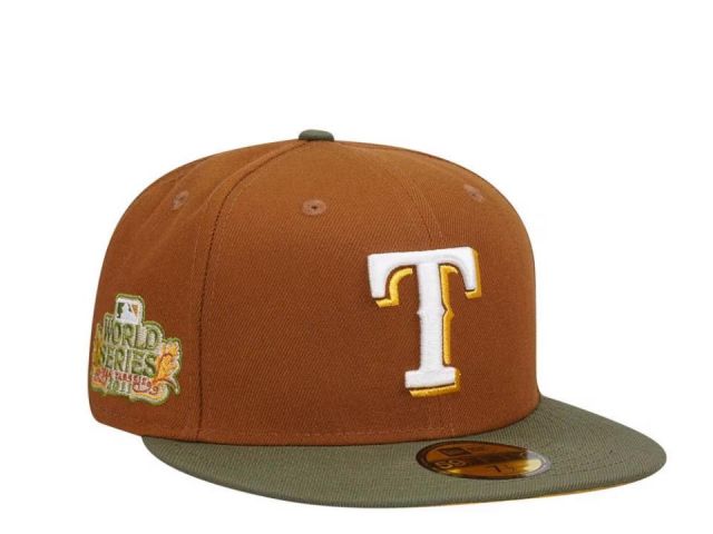 Gorra New Era 59Fifty MLB Texas Rangers W.S. 2011
