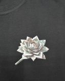 Camiseta Supreme Style ¨Flor Billetes¨ NEGRO