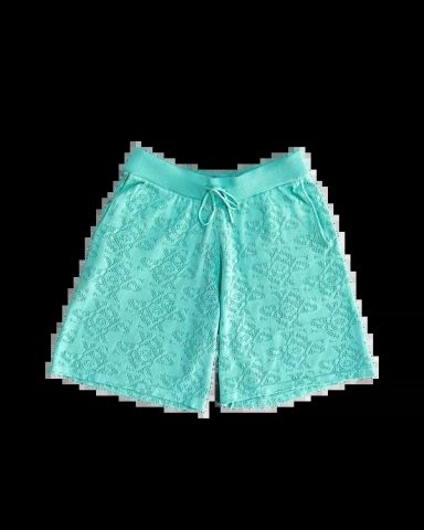 South Kids Jacquard Shorts - BLUE