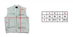 South Kids Leather Vest - WHITE
