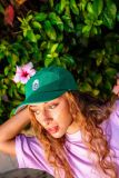 Gorra de 5 paneles Laverny 1930  T-Rex VERDE