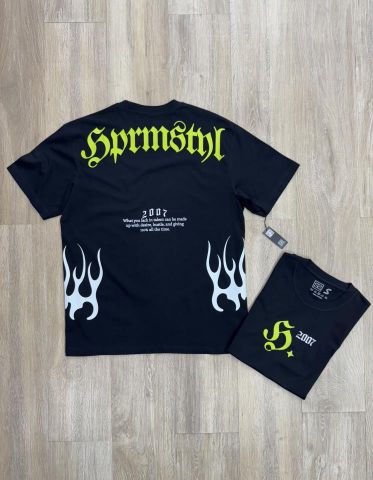 Camiseta Supreme Style 110% - NEGRO