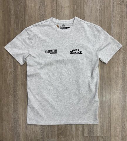 Camiseta GraffMapping Galaxy - GRIS