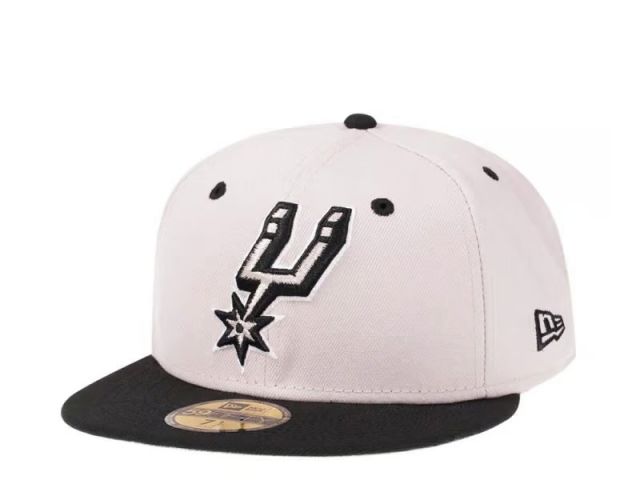 New Era 59FIFTY San Antonio Spurs - GRIS / NEGRO