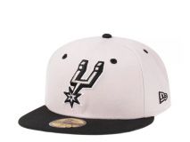 New Era 59FIFTY San Antonio Spurs - GRIS / NEGRO
