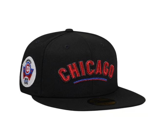 New Era Chicago Cubs Script Edition - NEGRO