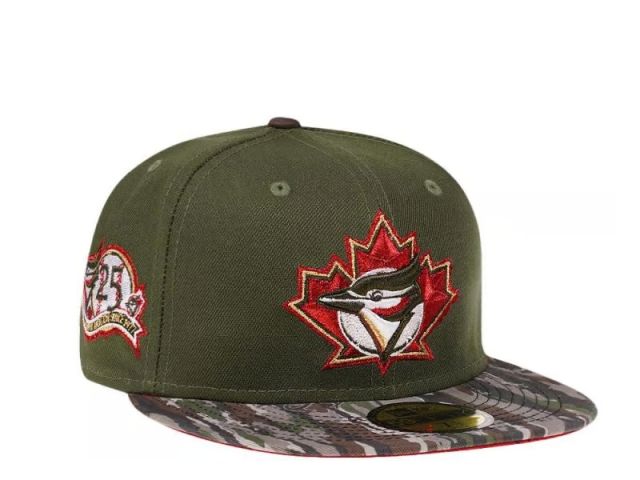 New Era Toronto Blue Jays 25th Camo Edt. - VERDE