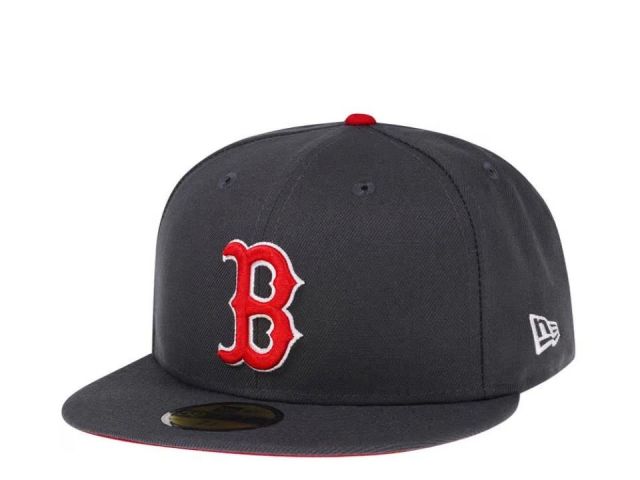 New Era 59Fifty Boston Red Sox - GRIS / ROJO
