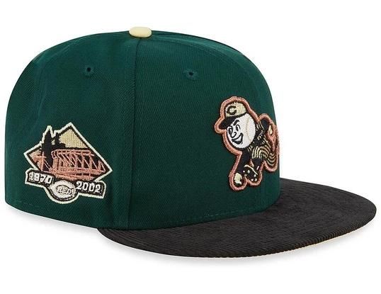 New Era 59Fifty Cincinnati Red Heritage - VERDE