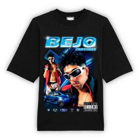 Camiseta full equipe Bejo NEGRO