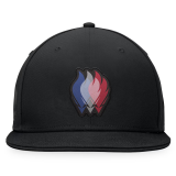 Gorra plana del equipo olímpico de Francia - Negro