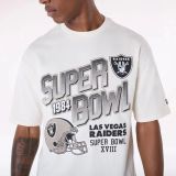 Camiseta New Era Las Vegas Raiders NFL - CREMA