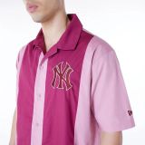 Camisa New Era Stripe New York Yankees - ROSA