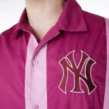 Camisa New Era Stripe New York Yankees - ROSA