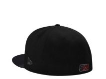New Era Fresno Grizzlies Shiny Satin - NEGRO/ROJO