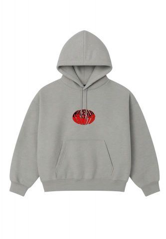 Hacerlo Bonito Graphic - Oversized Cropped Hoodie