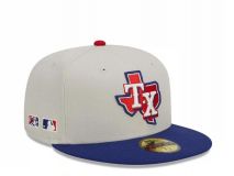 New Era 59fifty Texas Rangers Farm Team - GREY