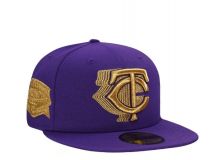 New Era 59fifty Minnesota Twins - PURPLE GOLD
