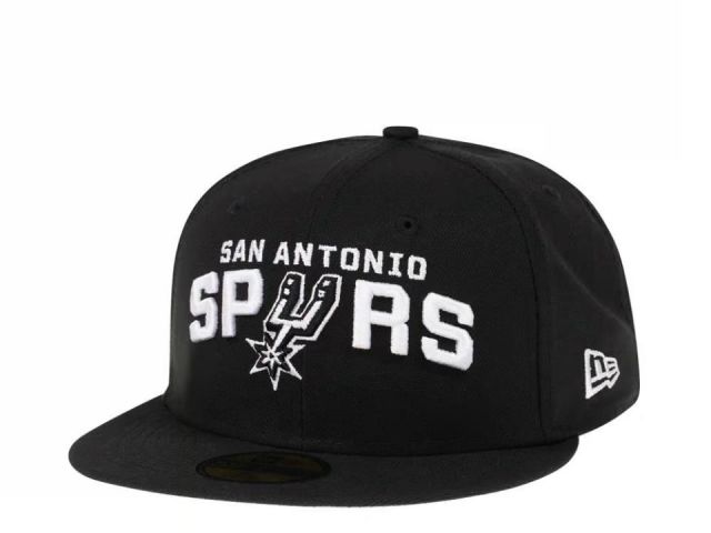 New Era San Antonio Spurs 59fifty - NEGRO / BLANCO