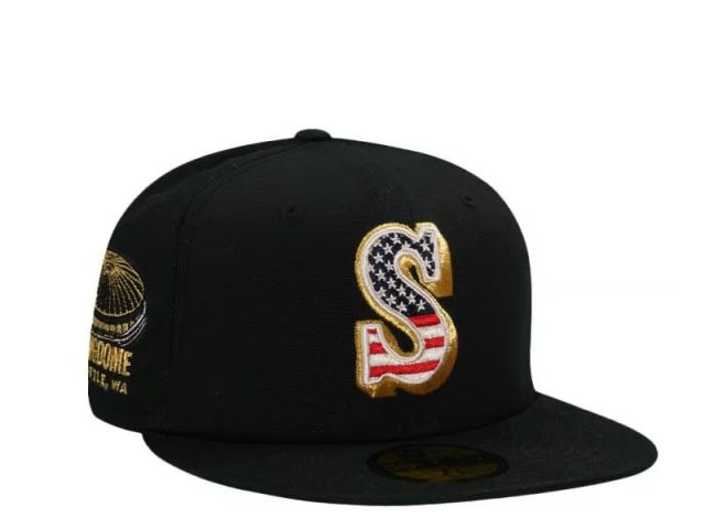 New Era 59Fifty Seattle Mariners  I.D. BLACK