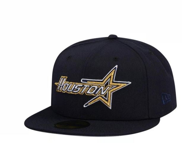 New Era 59Fifty Houston Astros Fitted - AZUL