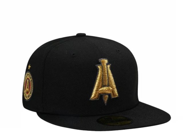 New Era 59fifty Atlanta United MLS - BLACK / GOLD 