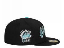 New Era 59fifty Florida Marlins Patch - BLACK 
