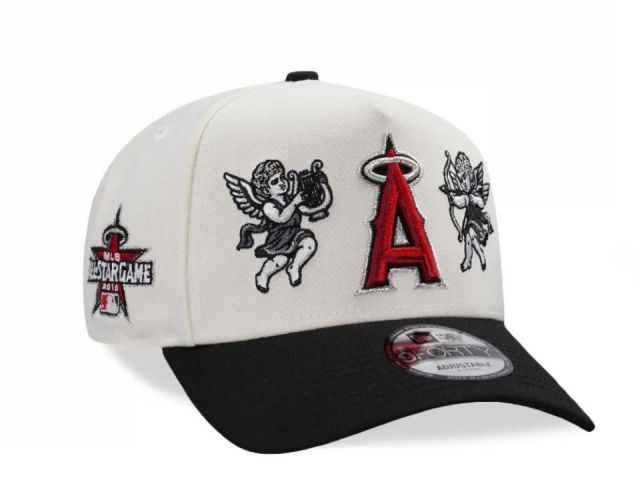 New Era Anaheim Angels 9FORTY Snapback - BLANCO 