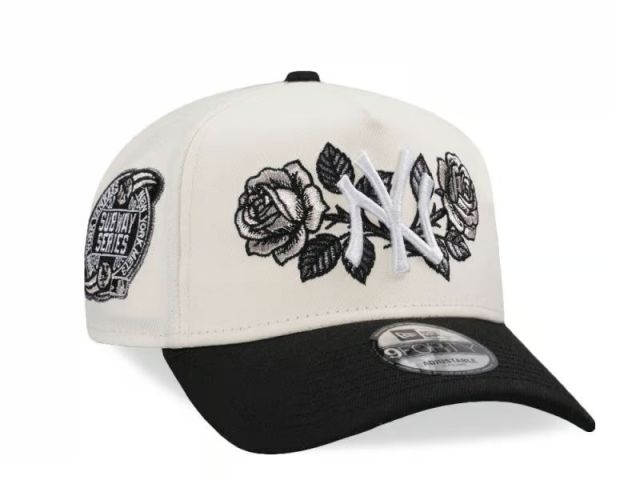 New Era New York Yankees 9FORTY - BLANCO / NEGRO 