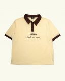 Polo Moske Yo Me acostaria con el BEIGE