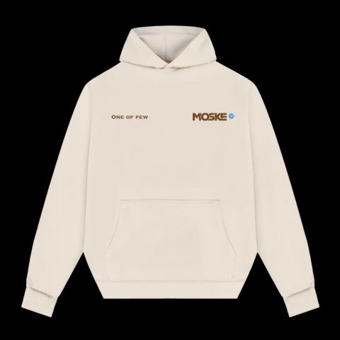 Sudadera Moske Una de pocas BEIGE
