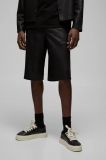 Pantalon corto texturizado NEGRO