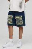 Pantalon vaquero corto Rotos AZUL