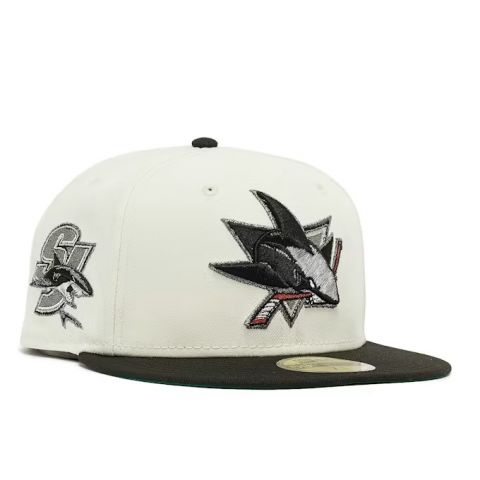 NEW ERA 59FIFTY NHL SAN JOSE SHARKS - WHITE
