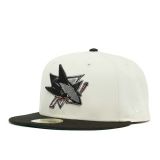 NEW ERA 59FIFTY NHL SAN JOSE SHARKS - WHITE