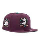 NEW ERA Anaheim Ducks 59Fifty Patch - BURGUNDY