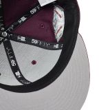 NEW ERA Anaheim Ducks 59Fifty Patch - BURGUNDY