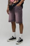 Pantalon Corto Vaquero Tintado - PURPURA