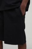Pantalón corto con textura - NEGRO