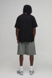 Pantalón corto con textura - GRIS