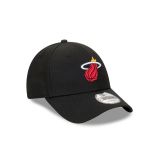 New Era Miami Heat 9Forty A Frame Snapback - BLACK