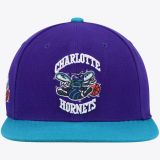 Mitchell & Ness Charlotte Hornets Patch - LILA 
