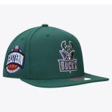 M&N Milwaukee Bucks Conference Patch - VERDE