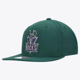 M&N Milwaukee Bucks Conference Patch - VERDE