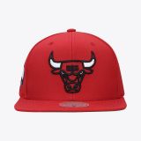 M&N Chicago Bulls Conference Patch - ROJO