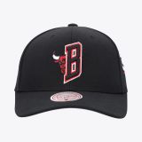 Mitchell & Ness Chicago Bulls Pro Crown Fit NEGRO