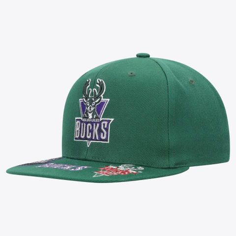Mitchell & Ness Milwaukee Bucks HWC - VERDE