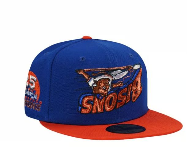 New Era 59Fifty Buffalo Bisons 25th Inverted BLUE