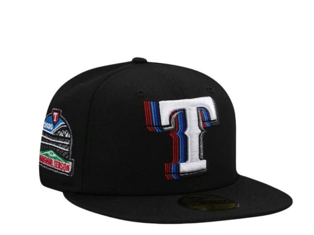 New Era 59Fifty Texas Rangers I. S. 2020 BLACK